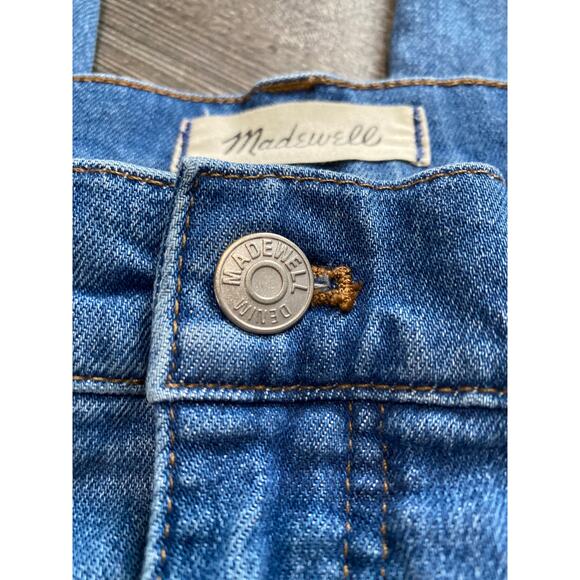 Madewell Slim Wide-Leg Crop Jeans Size 34 - Picture 5 of 9